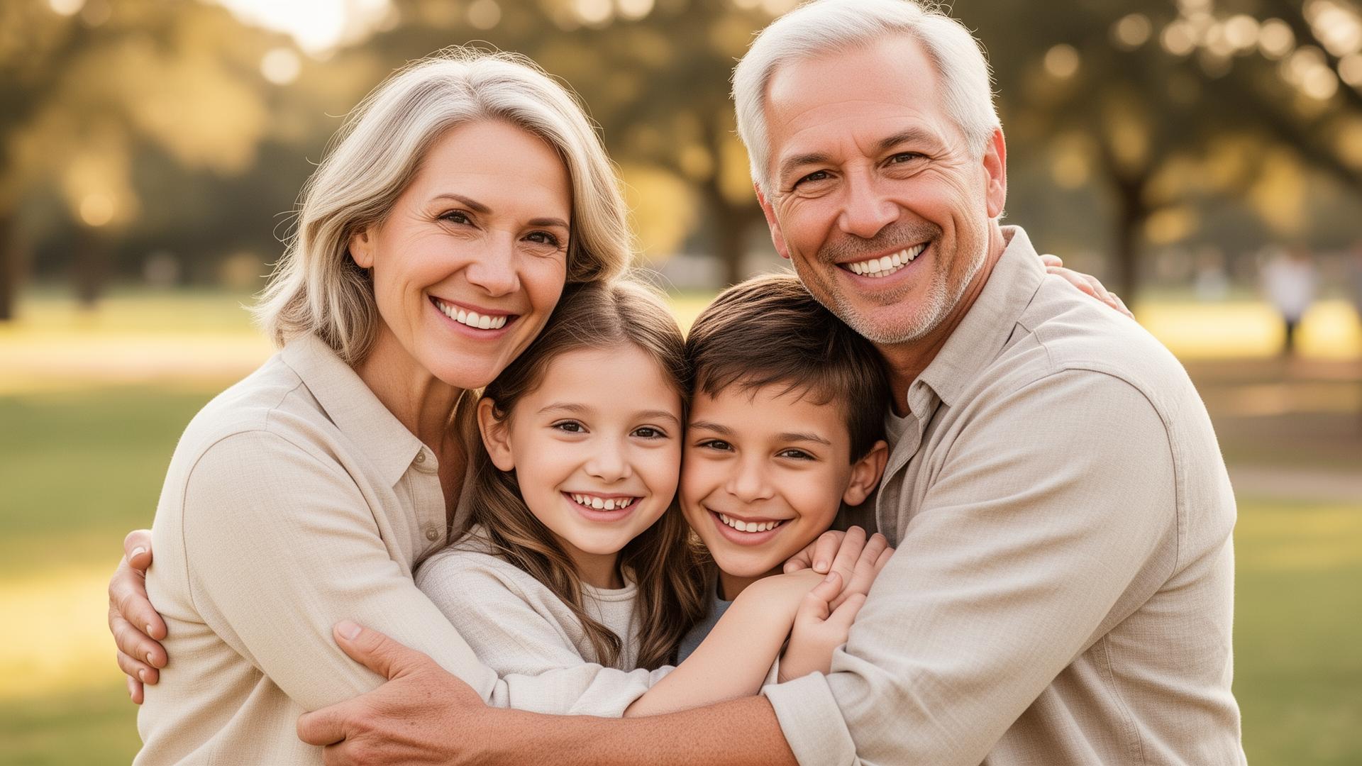 Smiling family at NY Family Dental Care in Brooklyn